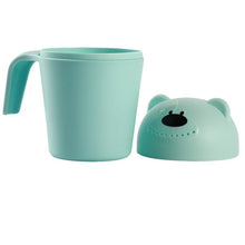 将图片加载到图库查看器,Baby Kids Cartoon Bear Bathing Cup Baby Shower Shampoo Cup Bailer Baby Shower Water Spoon Hair For Kids
