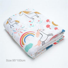 将图片加载到图库查看器,Muslin Baby Blankets Swaddles Newborn Photography Accessories Soft Swaddle Wrap Organic Cotton Swaddle