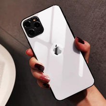 Load image into Gallery viewer, Back 9H Tempered Glass For iPhone 14 Plus 13 12 mini 11 Pro X XR XS Max Rear Screen Protector Protective Film Gold Black White Anti Scratch Edge to Edge Coverage Back Glass for iPhone