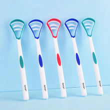 Load image into Gallery viewer, Silicone Tongue Scraper & Cleaner Brush - Fresh Breath Oral Care Tool, 1/3/6/12 Pack