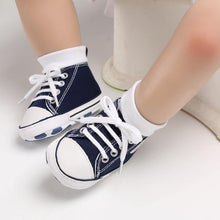 将图片加载到图库查看器,New Soft Baby Sneaker For Newborn Sport Shoes For Baby Boys Girls Infant Toddler Bottom Anti-slip First Walkers 0-18 M