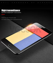 Load image into Gallery viewer, 9d Full Cover Tempered Glass For Iphone 8 7 6 6s Plus 5 5s Se 2020 Screen Protector On Iphone 11 Pro Xs Max X Xr Protective Film Rounded Edge Glass Screen Protector Tempered Glass For Iphone