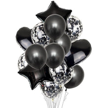 将图片加载到图库查看器,14Pcs Multi Confetti Balloons For Happy Birthday Party Balloons In Several Luxury Variant Helium Ballons For Celebrations for Boy Girls and Babies party