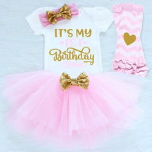 将图片加载到图库查看器,Princess Girls Tutu Dress Toddler Kids Clothes Baby Baptism 1st First Birthday Outfits Dress For Birthday Party