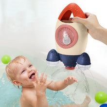 将图片加载到图库查看器,Baby Spin Water Spray Rocket Bath Toys for Children Toddlers Shower Game Bathroom Sprinkler Baby Bath Toy for Kids