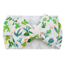 Load image into Gallery viewer, Luxury Mdoern Big Baby Kids Bows Headband Girls Floral Headwrap Elastic Hair Accessories Toddler Knotted for Girls