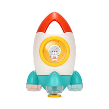 将图片加载到图库查看器,Baby Spin Water Spray Rocket Bath Toys for Children Toddlers Shower Game Bathroom Sprinkler Baby Bath Toy for Kids