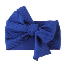 Load image into Gallery viewer, Elastic Candy Solid Color Head Wrap Newborn Head bands Bowknot Bows for Baby Girl Hair Accessories