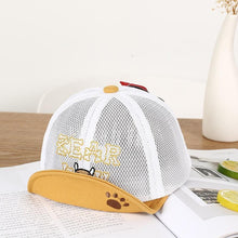 Load image into Gallery viewer, Luxury Summer Newborn Baby Sun Hat Cotton Beret Hat Cartoon Striped Bear Snapback Baseball Cap Baby Hats For girls and Boys Kids
