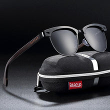 将图片加载到图库查看器,Retro Cat Eye Wood Polarized Elegant Best Seller Sunglasses Stainless Steel Frame Wood Unisex Sunglasses for Men and Women Oculos lunette de soleil femme