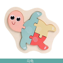 将图片加载到图库查看器,Wooden Children Colorful Animal Stevvex Puzzle for Toddler Creative Puzzle Early Educational Toys for Boys and Girls 2-4