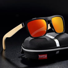 Load image into Gallery viewer, Polarized Bamboo Elegant Wood Sunglasses for Men and Women in Famous Retro Classic Style Design With UV400 Protection