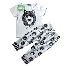 Load image into Gallery viewer, Newborn Baby Clothes Hoodies+Pant 2pcs Outfit Suit Costume Infant Clothing For Baby boys Set