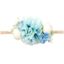 Load image into Gallery viewer, Handmade Luxury Pearl Baby Headbands Bundle Nylon Elastic Newborn Hair Accessories for Girls Kids