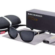Load image into Gallery viewer, NEW TR90 Ladies and Woman Gradient Cat Eye Sunglasses Polarized Glasses In Modern Luxury Style and With UV Protection