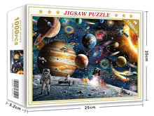 Load image into Gallery viewer, Puzzles 1000 Pieces Wooden Assembling Picture Space Travel Puzzles Toys For Adults Children Kids Home Games