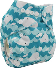 将图片加载到图库查看器,Modrn Printed Baby Pocket Cloth Diaper Nappy Reusable Adjustable Washable Nappies For Baby Boys and Baby Girls In Elegant Style
