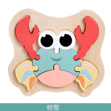 将图片加载到图库查看器,Wooden Children Colorful Animal Stevvex Puzzle for Toddler Creative Puzzle Early Educational Toys for Boys and Girls 2-4