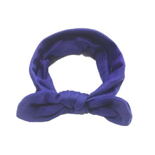 Load image into Gallery viewer, Baby Solid Bowknot Hairband Cute Soft Head Elastic Headband Princess Cute Headband Headwear Hair Accessories For Girls