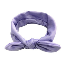 Load image into Gallery viewer, Baby Solid Bowknot Hairband Cute Soft Head Elastic Headband Princess Cute Headband Headwear Hair Accessories For Girls