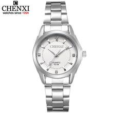 将图片加载到图库查看器,CHENXI Luxury Brand Fashion Watches for Women Rhinestone Quartz Watch Women's Casual Dress Clock Ladies Bracelet Wristwatches