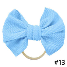将图片加载到图库查看器,Headband Bow Girl Headbands Nylon Elastic Hair Accessories Photography Props For Baby Girls In Elegant Design