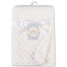 Load image into Gallery viewer, Baby Newborn Thermal Soft Fleece Swaddling Blanket, Solid Bedding Set Cotton Quilt for Infants Baby Kids