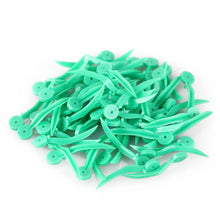 Load image into Gallery viewer, 100pcs AZDENT Dental Disposable Tooth Gap Wedge with Hole All 4 Sizes Dental Wedges Medical Grade Plastic Dentistry Lab Tools