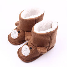 Load image into Gallery viewer, Baby Girls Boys Winter Boots Soft Infant Toddler Newborn Cute Cartoon Shoes Lightweight Snowproof Shoe