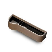 Load image into Gallery viewer, Multifunctional Car Seat Gap Storage Box Cup PU Leather Pocket Catcher Organizer Phone Bottle Cups Holder Car Accessories