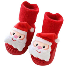 将图片加载到图库查看器,Baby Socks Christmas Newborn For Baby Boys/Girls Christmas Floor Socks Anti-Slip Baby Step Socks For Baby Kids