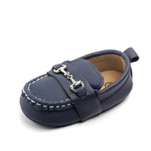 将图片加载到图库查看器,Leather Baby Shoes Fashion Infant Boys Girls Anti-slip Soft Sole Newborn First Walkers Luxury Shoes Design For Kids