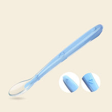 将图片加载到图库查看器,Silicone Baby Soft Soup Spoon Healthy Infant Sucker Candy Color Kitchen Cooking Spoon Rice Spoon Children Dishes Tableware for Kids