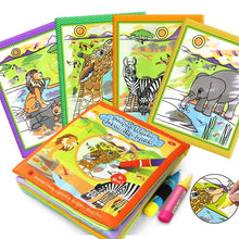 Load image into Gallery viewer, Coolplay Magic Water Drawing Book Coloring Book Painting Board Doodle Book in Drawing Toys Educational Toys