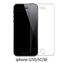 Load image into Gallery viewer, 3PCS Transparent Protective Glass For iPhone 13 12 11 X XS Max Mini XR Tempered Glass For iPhone 7 8 6 Plus SE Screen Protector Scratch Resistant Screen Guard 9H Hardness Screen Protector