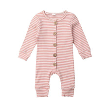 Load image into Gallery viewer, Baby Spring Autumn Clothing Ripped Romper Long Sleeve Jumpsuit Playsuit Outfit Clothes For Girls In elegant New Deisgn