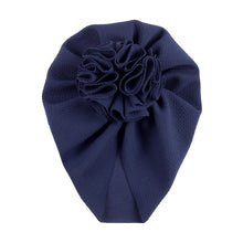 Load image into Gallery viewer, Baby Flower Turban Headwraps Caps Elastic Hair Accessories Bow For Baby Girls