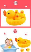 Load image into Gallery viewer, Baby Shower Bath Toys Little Duck Set Baby Kids Toy Storage Mesh Toy Bag Net Bathroom Organizer Toys For Kids