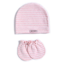 Load image into Gallery viewer, Modern Newborn Baby Births Cap and Gloves Set Soft Cotton Kids Infants Anti-scratch Gloves Hat Gifts For Baby