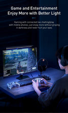 Load image into Gallery viewer, STEVVEX Screenbar LED Desk Lamp PC Computer Laptop Screen Bar Hanging Light Table Lamp Office Study Reading Light For LCD Monitor (Black)