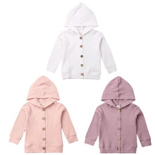 将图片加载到图库查看器,Infant Baby Girl Clothes Long Sleeve Knitted Coat Jacket Outwear Tops 0-24M For baby Girls