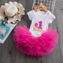 Load image into Gallery viewer, Modern Unicorn Baby Kids 1st year Girls Dress For Birthday Party Outfits Infant Princess Girls Clothes 12 Months Kids