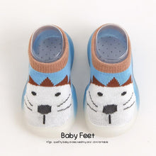 将图片加载到图库查看器,Baby Shoes First Shoes Toddler First Walkers Boy Soft Sole Rubber Outdoor Baby Shoes Cute Animal Baby Anti-slip Booties