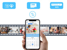 Load image into Gallery viewer, 4MP IP Wifi Camera Wi-Fi 2MP 1080P Surveillance Camera Indoor Home Two Way Audio Wireless Security Camara 2.8mm Video CamHi Cam