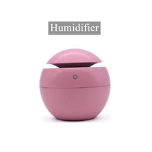 Load image into Gallery viewer, Ultrasonic Air Humidifier Wood Essential Aroma Oil Diffuser With LED Light Electric Aromatherapy Mist Maker