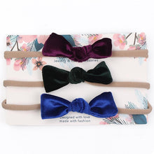 将图片加载到图库查看器,Cute Bow Baby Headband for Girl Nylon Head Bands Turban Newborn Headbands Hairbands for Kids Baby Hair Accessories For Baby