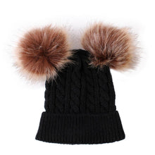 将图片加载到图库查看器,Trend Cute Newborn Baby Winter Warm Hats Infant Kids Girls Boys Knit Hat With Pompom Ball Beanie Caps For Girls
