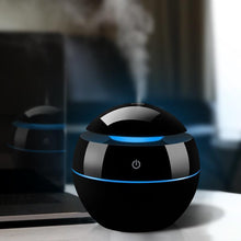 Load image into Gallery viewer, Ultrasonic Air Humidifier Wood Essential Aroma Oil Diffuser With LED Light Electric Aromatherapy Mist Maker