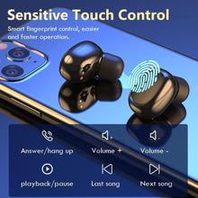 Load image into Gallery viewer, STEVVEX Wireless Headphones Bluetooth Earphones 5.0 with Mic Sports Waterproof Headsets Touch Control Mini In-ear Music Earbuds