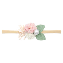 Load image into Gallery viewer, Handmade Luxury Pearl Baby Headbands Bundle Nylon Elastic Newborn Hair Accessories for Girls Kids